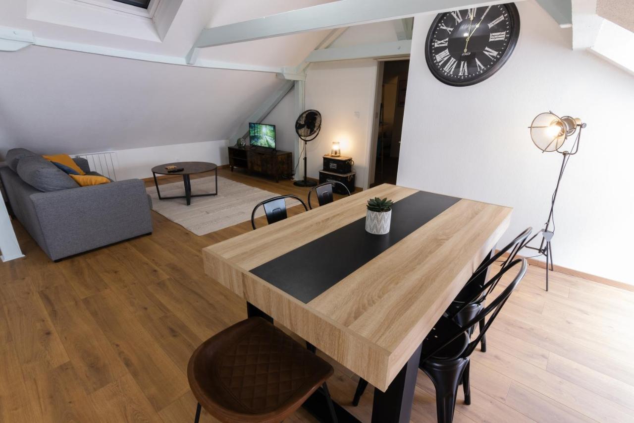 Appartement Atypique Proche Gare/ Dans L'Hyper-Centre Spacieux Pour 6P Au Coeur De Mulhouse Buitenkant foto